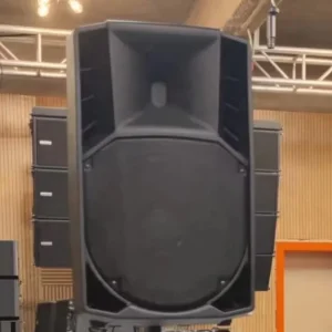 Floor standing Waterproof 15 inch Professional Active Loudspeaker 1400W Bluetooth XLR USB Portable
