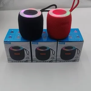 For 3.0 Active Woofer Mini Speaker 5W Output Plastic Construction LED Lighting Built in Mic TF App Enabled Portable Design