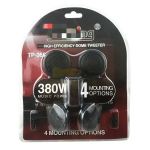 For Car Audio Universal Loudspeaker 380w Music Power 12v Small Speaker TP-366 25mm Sound Dome