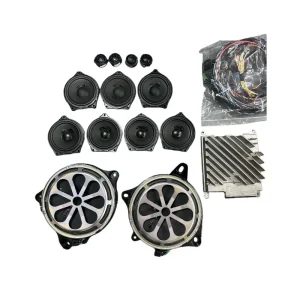 For Mercedes Benz GLE W167 Original Berlin Sound System for Amplifier Upgrade of Low Mid and High Frequency Speakers
