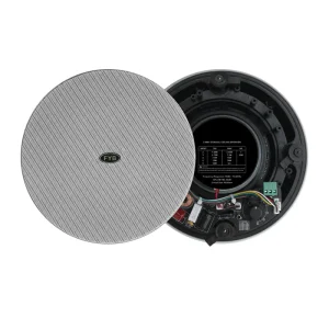 Frameless Coaxial Ceiling Speaker Precise Sound Positioning 100V 8Ω Dual Use Commercial Background Speaker