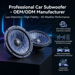 Frequency Response 20Hz-500Hz Car Speakers or Mp3 Speaker Car Shape Induction Speaker for Car Car Speaker Nano Sound