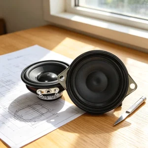 Full-Range 40mm 4ohm 5-10W 5.1 Channel Neodymium Plastic Cabinet Loudspeaker Voice Control Mobile Phone Computer Home