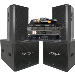 Full Set 12 15 18 Inch Speaker Professional Subwoofer Woofer Bass Passive Active Stage PA System Speakers