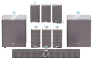 Full Wireless Audio System 8″ Home Theater Speaker System Speakers 7.2.6 Channels Wireless Home Theater Smart TVs Power