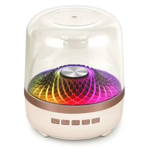 G5 Wireless 5.3 Boombox Speaker RGB LED Lighting Built-in Mic Battery Powered Subwoofer Party Outdoor Mobile Phone