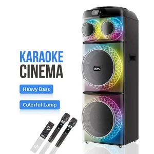 GD-2135 High Power Karaoke Speaker Large Church Stage Expansion for Outdoor Family Parties TV Home Theatre Computer BT Speaker