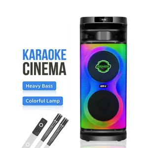 GD-2858 GD-1018 Large Outdoor Family Party Karaoke BT Speaker Wireless TWS Stereo Music Player with RGB Light