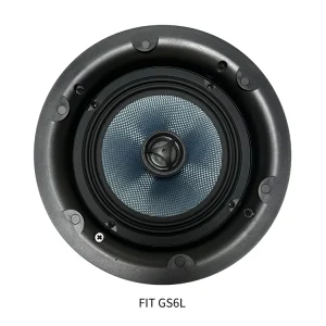 GS6L Supplier 6.5″ Coaxial Speakers Hotel Multi room Home Audio Sound System 8 Ohm 30w 60w Ceiling Speaker