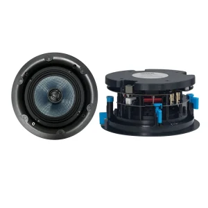 GS6L (WIFI POE) Smart Home Audio 48V POE PA 6.5 Inch 30W Wireless WiFi Bluetooth Ceiling Speaker with Dual Tweeter