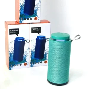 GT 112 Active Woofer HIFI Music LED Light BT Outdoor Waterproof Portable Speaker 5W Wireless Bluetooth Stereo Bass Battery Box