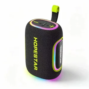 H58 65W Outdoor Speaker 8800mAh Party Boombox with Colorful LED Lights
