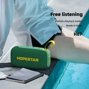 H67 Waterproof Speaker Cornetas Caixa De Som a Prova D’agua Bafle Bleutoof Haut Parleur Caixa De Som Potente