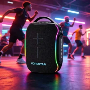 H71 120W Portable 5.4 Speaker 22000mAh Battery AI Bass RGB Light Outdoor Party Loudspeaker