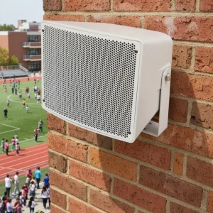 H80T Professional Outdoor 120 Radiation Angle Driver Unit Horn Speaker 8″ 3” Tweeter 80W IP55 Waterproof PA Plastic Cabinet