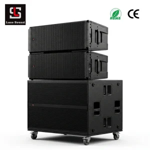 HDL50 Dual 12 Inch Active Line Array Speaker System Professional Audio Outdoor Concert Sound System with Germany DSP