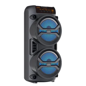 HF-3216 LED Bluetooth Speaker Dual 3 Inch Portable Party Player Handle Rechargeable Subwoofer USB AUX