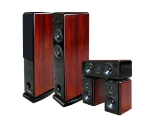 HIFI Speaker Combo 5 Speaker Kits Wire Floor Standing Speakers for Home Theatre System Surround Audio Sound High End