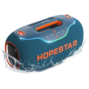 HOPESTAR A80 350W BT Wireless Speaker IPX7 Waterproof Outdoor for TF Card TWS RGB LED Computer Home Theatre Party