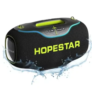 HOPESTAR A80 350W Portable Audio Speaker RGB Wireless Subwoofer Home Theatre USB for Parties DC
