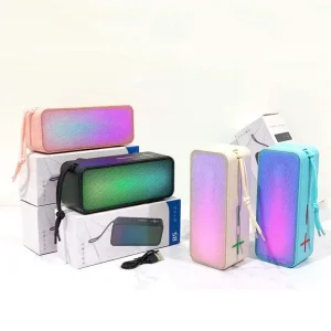 HOPESTAR B5 Portable Mini Wireless Speaker Home Theatre Computer Colorful RGB Light IPX6 Waterproof Smart Speakers