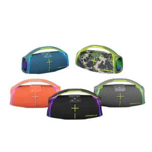 HOPESTAR H61 Wireless Portable Speaker IPX6 Waterproof Speaker Party Box Dual Tweeters RGB Speaker