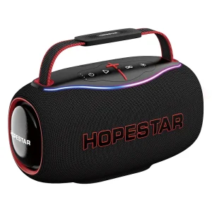 HOPESTAR H80 80W Portable Speaker Outdoor Wireless Boombox with RGB Light 8800mAh Long Battery Life IPX5 Waterproof