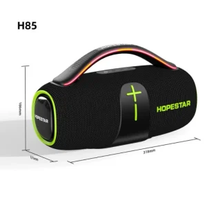 HOPESTAR H85 Portable Wireless Speaker Outdoor Waterproof Subwoofer High Power 70W Plastic Cabinet Audio System