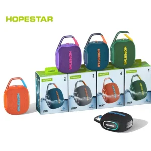 HOPESTAR P30 IPX5 Waterproof Portable Wireless Speaker 5.3 2.0 Stereo 3000-5000mAh Battery Outdoor Sports Mobile