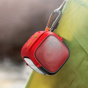 HPYM01 Partyone Mini Stereo Bass Portable Wireless Speaker with RGB Lights Active Stereo Subwoofer Mini Cube Speaker
