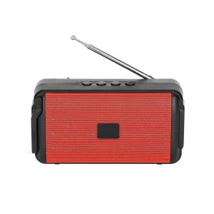 HS-3387 China Factory Portable Outdoor Speaker Solar Panel Speaker with FM Radio USB TF Card