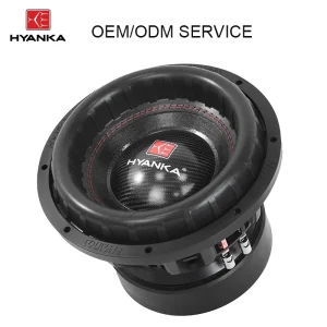 HYANKA BSX12 2 12 Inch 2000W RMS 4000W MAX High Power Car Subwoofer Speaker for Car Audio HiFi Bass OEM Factory