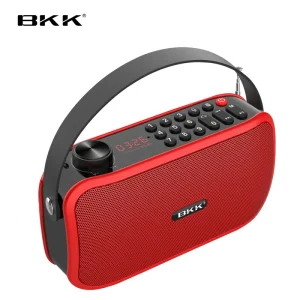 Handle Portable FM Radio Wireless Connection Digital Music Player Stereo Audio Speaker Amplifier