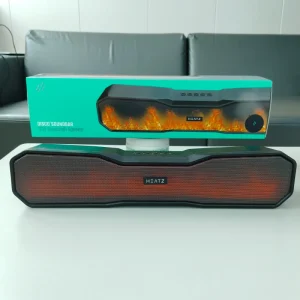 Heatz ZS29 DICO Soundbar 16W for Bluetooth V5.3 10 RGB Lights Long Battery Life Microphone for Outdoor Use ABS+iron Net AUX