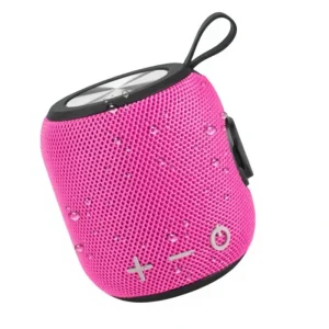 Heavy bass Fabric Waterproof Wireless Wi Fi Speaker with Battery Card Slot Compact Outdoor Audio Devicemini Cannon