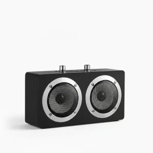 Hi-Fi Wooden Speaker with USB & AUX Input 40W Output Power for Home Travel & PC Use