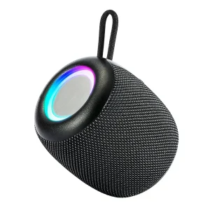 HiFi Ambient Light Speaker IPX4 Waterproof TWS Pairing HD Call Strap Mini Portable Loud Volume Outdoor Long Battery