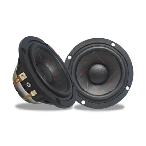 HiFi Car Audio Midrange Speaker High Sensitivity Vocal Midrange Loudspeaker Universal for Car Audio Refit & Upgrade