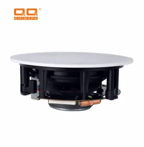 HiFi Coaxial Frameless Ceiling Speaker Home 8 Inch Theatre Sound System 8 Ohm Plastic