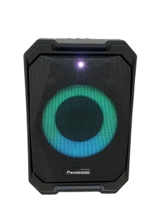 HiFi Portable Outdoor Bluetooth Speaker 5-inch Multi-Color Lights IPX Waterproof 2 UHF Wireless Mics