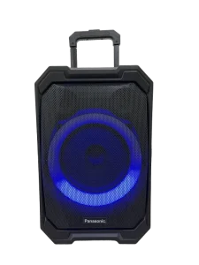 HiFi Portable Outdoor Bluetooth Speaker 8 inch & 10 inch Multi Color Lights IPX Waterproof 2 UHF Wireless Mics
