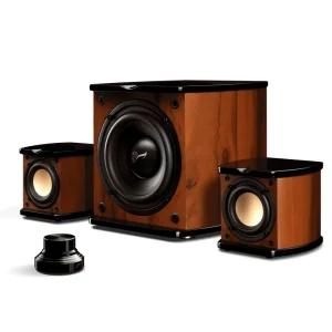 HiVi Swans Hi Fi 2.1 Channel Active Desktop Laptop Computer Multimedia Speaker M20W