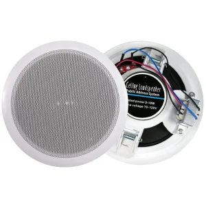 High End 6 Inch Power 10W Indoor PA System Amplifier Durable Single AC Stage Public Address Systems with Subwoofers