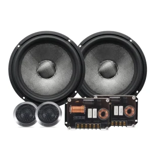 High End 6.5 Inch 2 way Component Car Speaker Carbon Fiber Cone 4ohms Speakers Car Audio System Sound