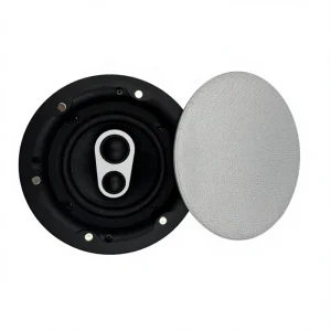 High Fidelity 3 Way Passive 20W Round In Wall 8 Inch Ceiling Speaker with Woofer for Home Theater and School PA System