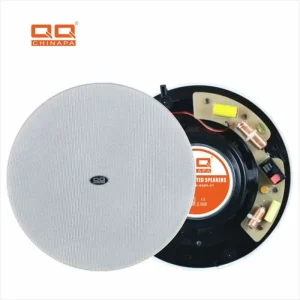 High Fidelity 5 6 8 Inch Rimless Ceiling Speaker 25W 30W 40W Power for Home Hotel Background Music PA System