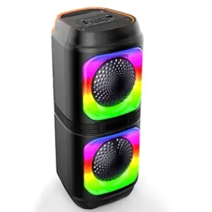 High Fidelity Mini Sound Amplifier Portable Deep Bass Speaker Loud Volume Audio for Indoor Outdoor Use