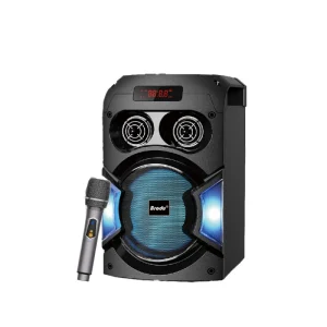 High-Fidelity Wireless Speaker Built-in Mic LED Lighting Subwoofer Speaker Square Dance Speaker 1000-2000mAh Battery