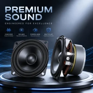 High Performance 3 Way Component Speaker for Home Theatre Powerful Bass Midrange Audio Driver OEM ODM