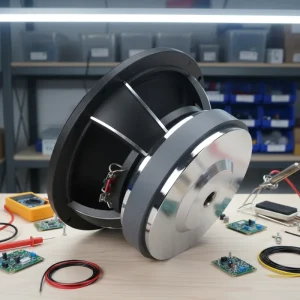 High Performance 8 Inch Single Coil Car Audio Midrange Speaker RMS 200W Enhancing Car Sound System Midrange DC 12V